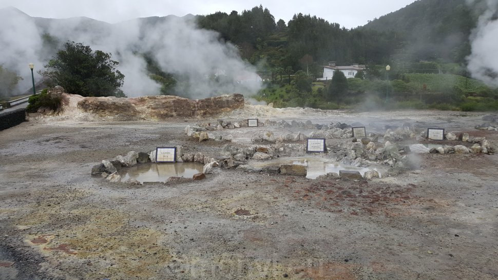 Furnas caldeiras, Azores